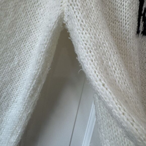Wooden Ships Be Kind Sweater S/M Wool Mohair Knit Cream Delicate Lightweight - Picture 9 of 14